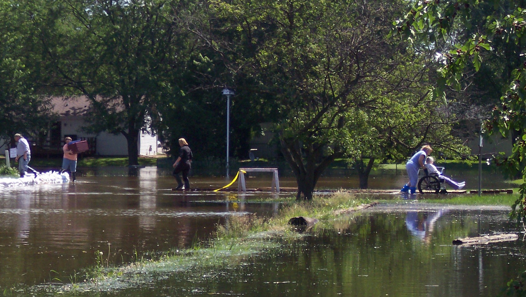 Picture of Wisconsin Flooding in June 2008