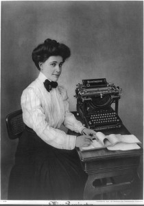 Miss Remington for Remington Typewriter