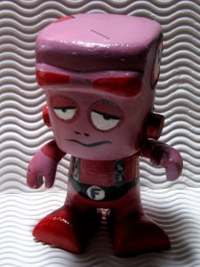 An Iteration of Frankenberry Painted on a Toy